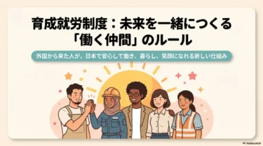 育成就労制度のルールとは！？外国人材を支える仕組みを解説！
